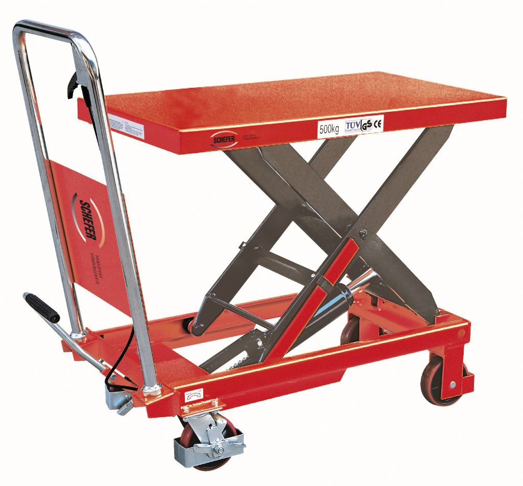 Schefer Mobiler Hubtisch SHW Premium  www.sks-stapler.at